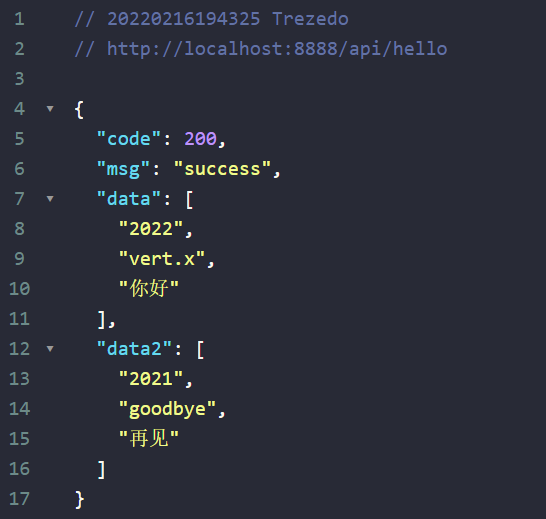 测试json响应 center|440