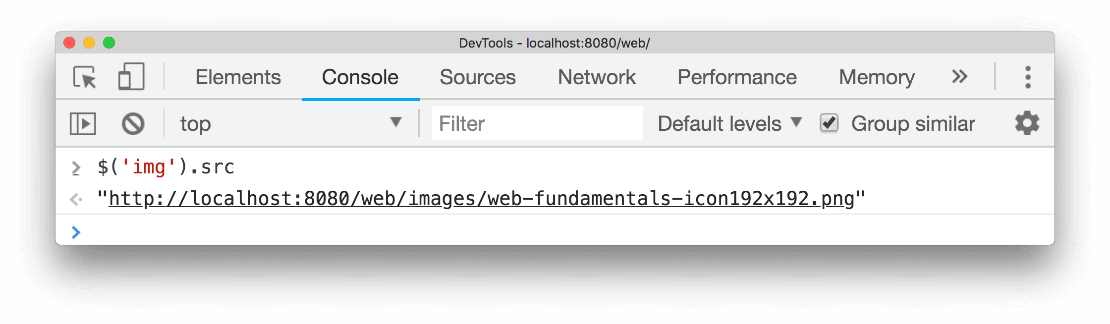 $('img').src 的例子